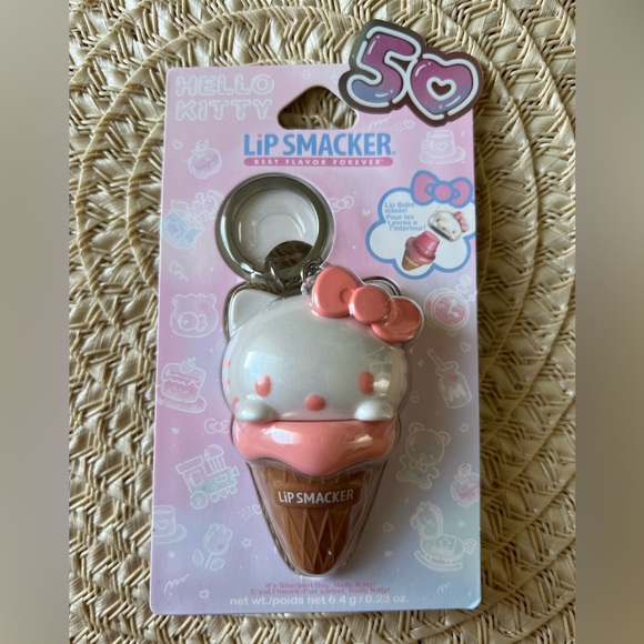 Lip Smacker Hello Kitty Ice Cream Cone Lip Balm - Picture 1 of 8